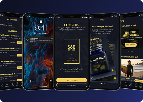 Multiple app screens for brand channels